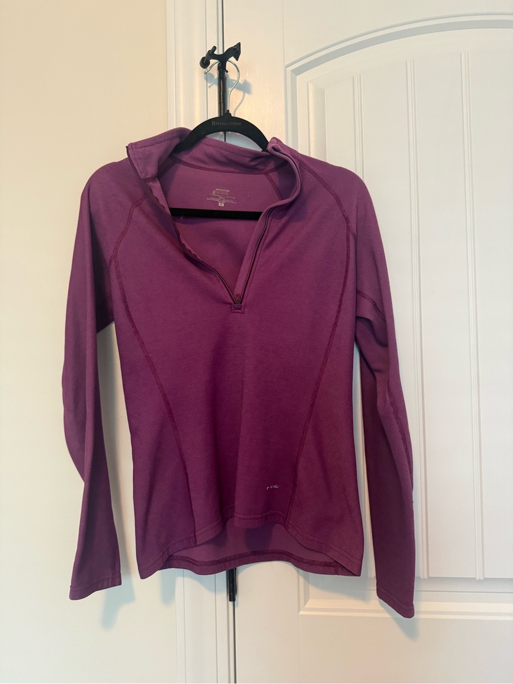 Patagonia Plum Half-Zip Pullover Hoodie